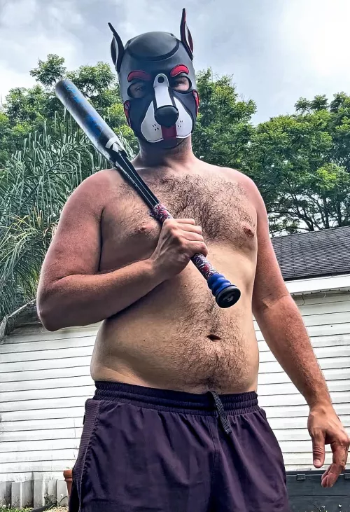 Let’s make it a grand slam!🐶⚾️