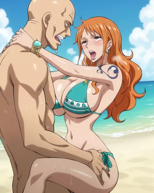 (Nami) frequently goes out to play elsewhere