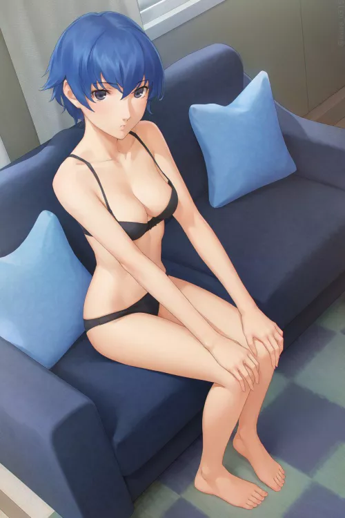 Naoto in Yu's room (miura_n315)