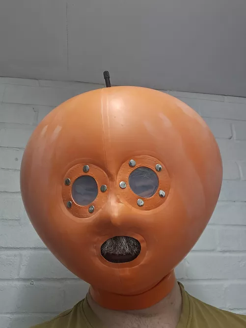 New inflatable rubber hood!