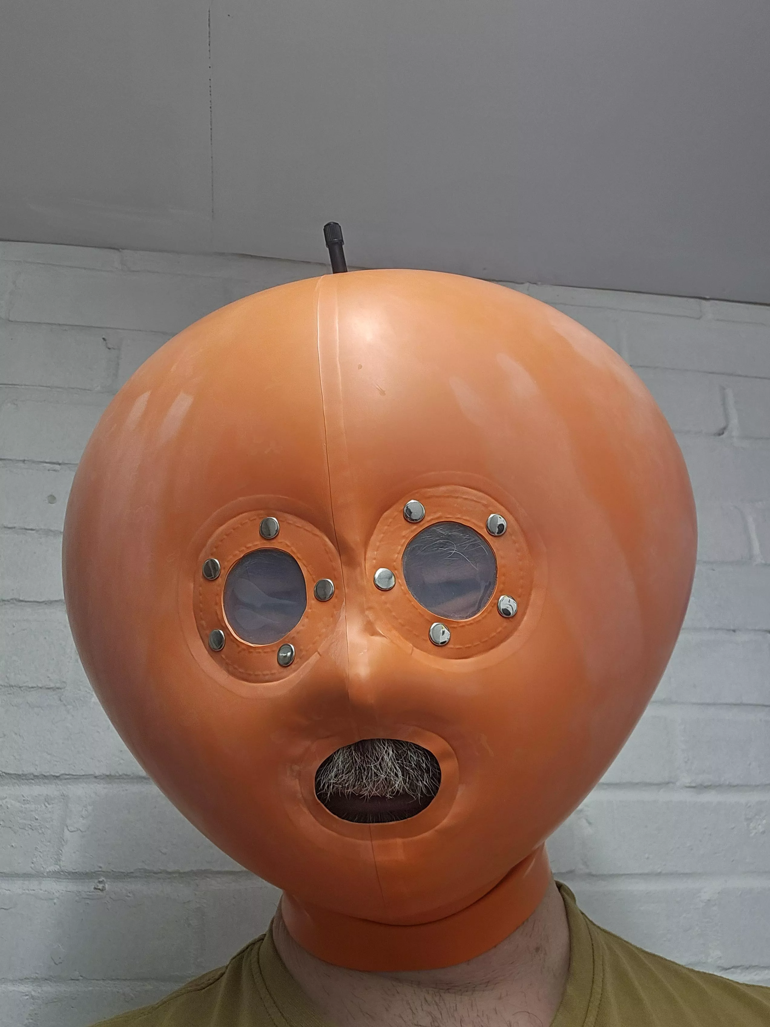 New inflatable rubber hood!