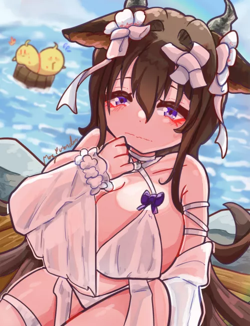 Relaxing time (Kashino from Azur Lane)