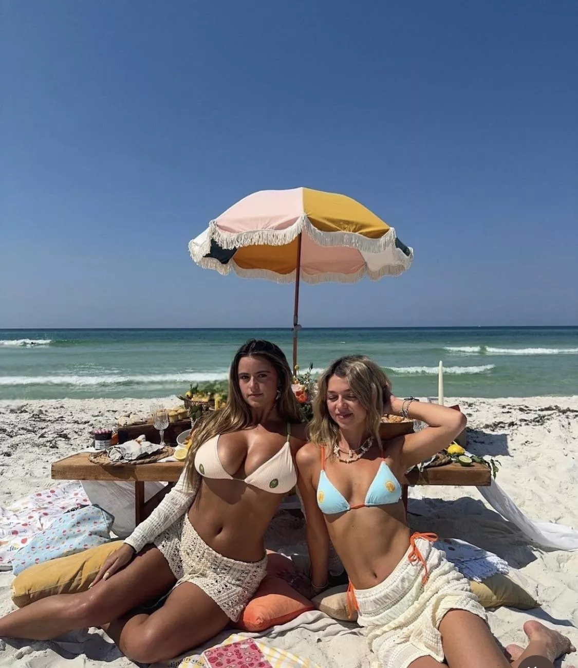 The look of victory on the left