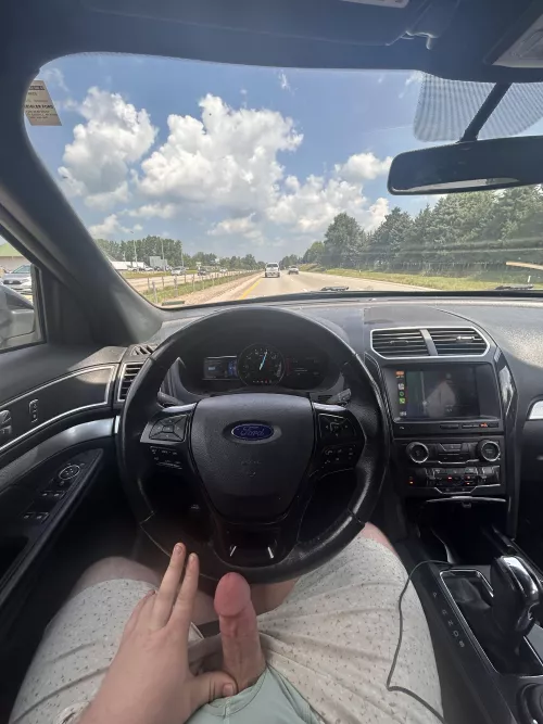 Was enjoying a Little bit of car fun this morning