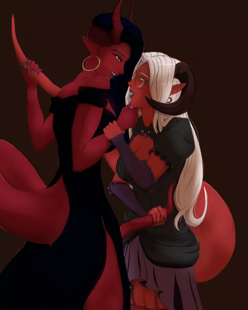 While TieflingMelissa is gorgeous, there are differences between us~ (GwendolynVrisala) 