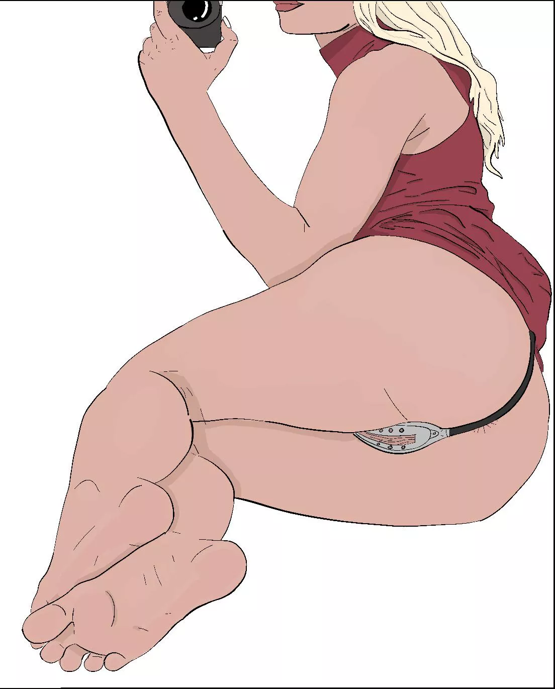 🔐👠💃🏼👣🫦