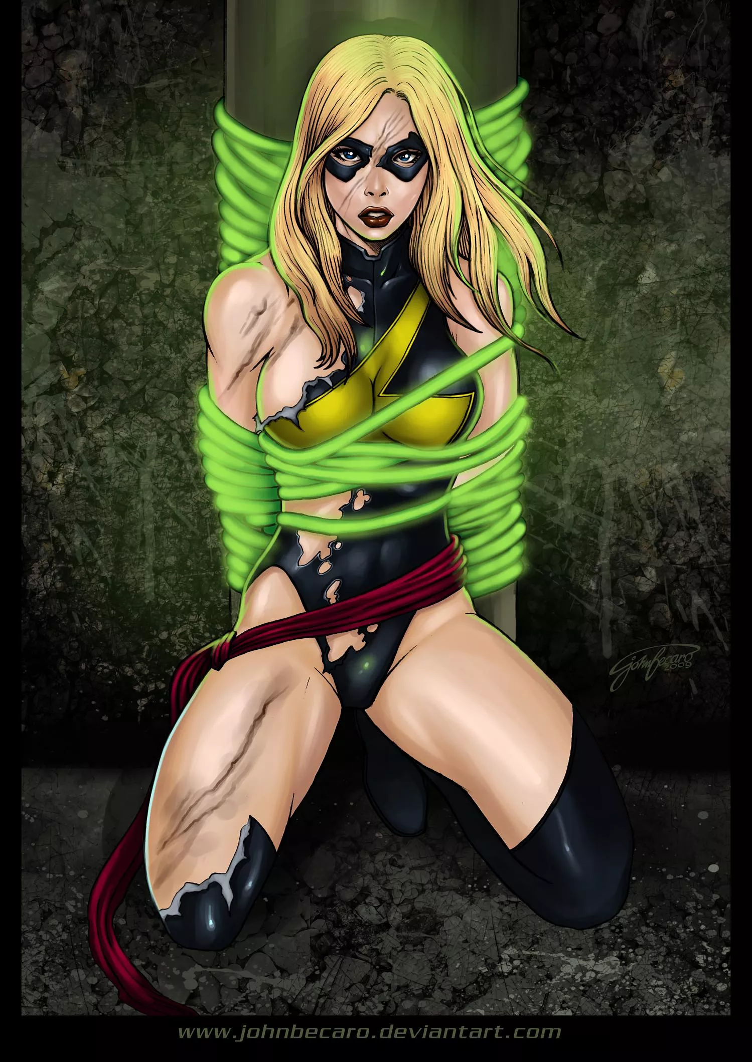 Beat And Bound 4: Ms. Marvel by andrewr255