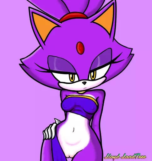 Blaze the cat [Lloyd Landtree]