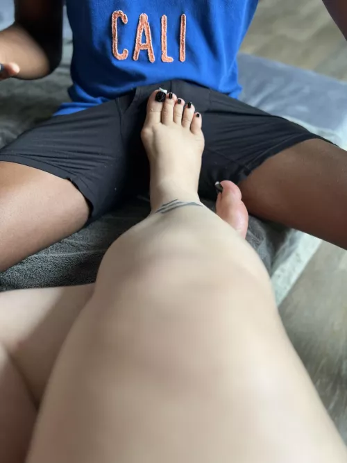 cock teasing through briefs