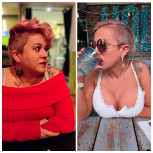 Day of the first 1cc in lips to today, bimbo dates look a bit different