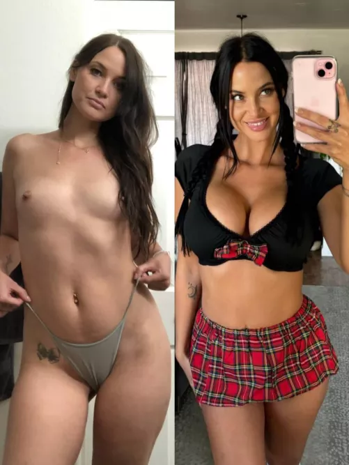 does my enhanced tits fit my school uniform?