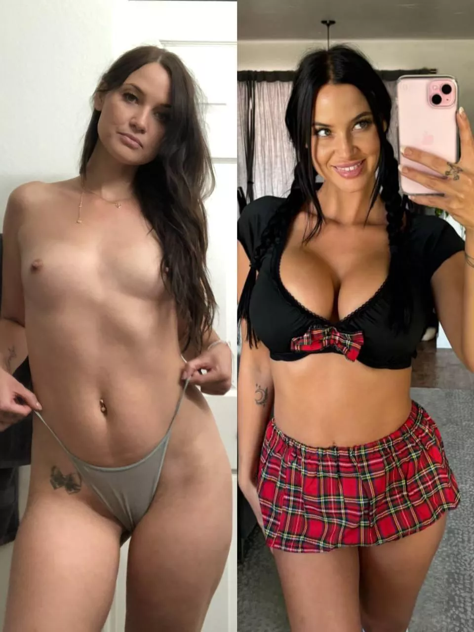 does my enhanced tits fit my school uniform?