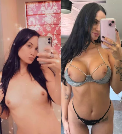 i love my boobs transformation, do u?