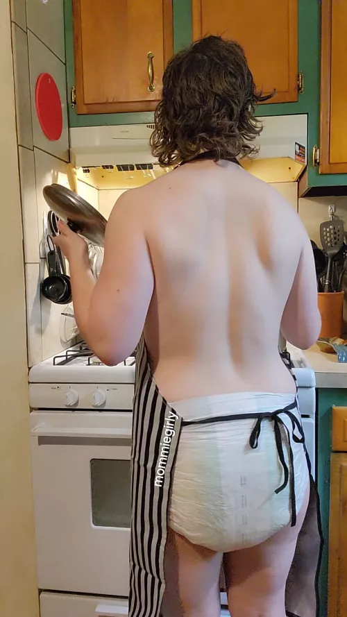 I'll do all the cooking and cleaning and you can do all the changing 🙃