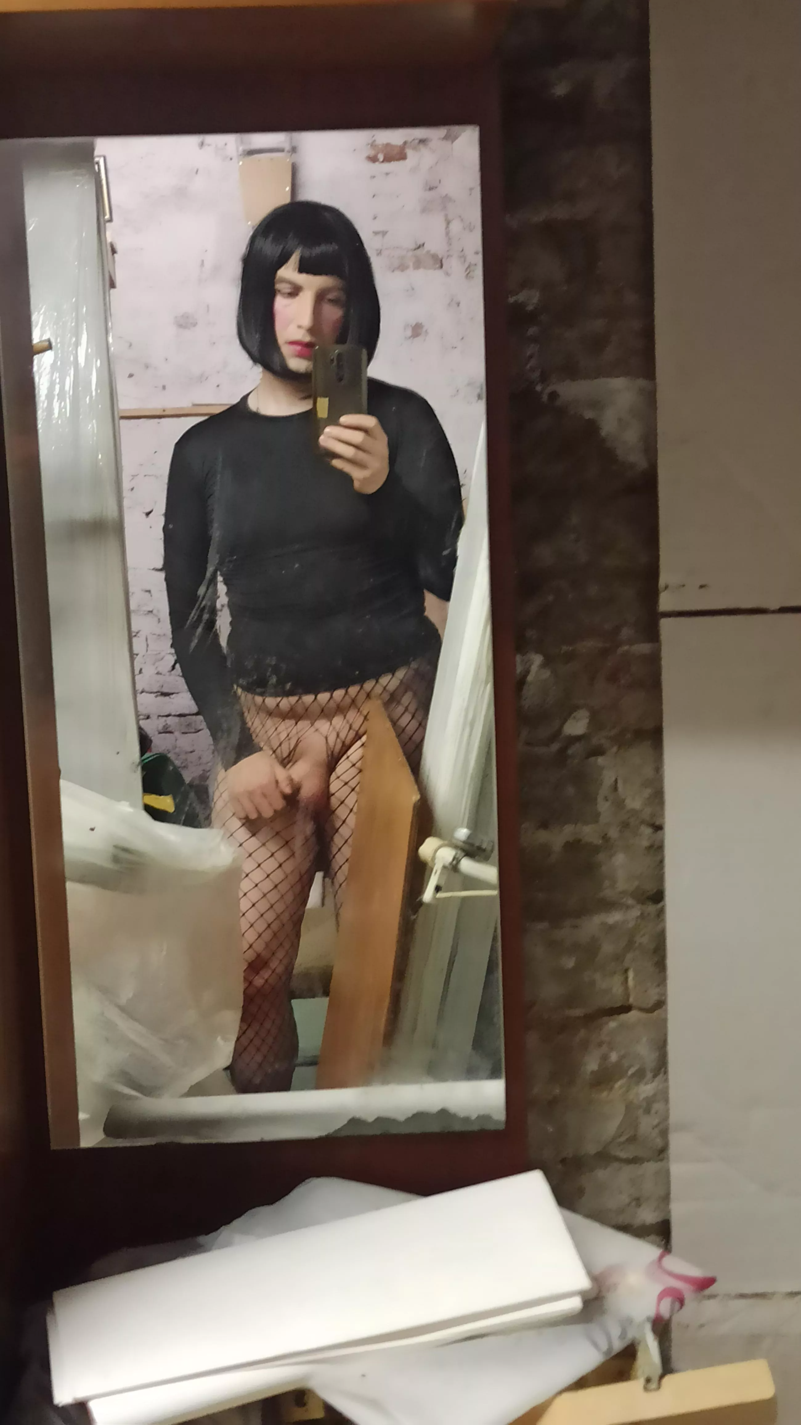 In a barn in Tuscany..... 