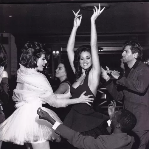 Isabella Rossellini and Monica Bellucci