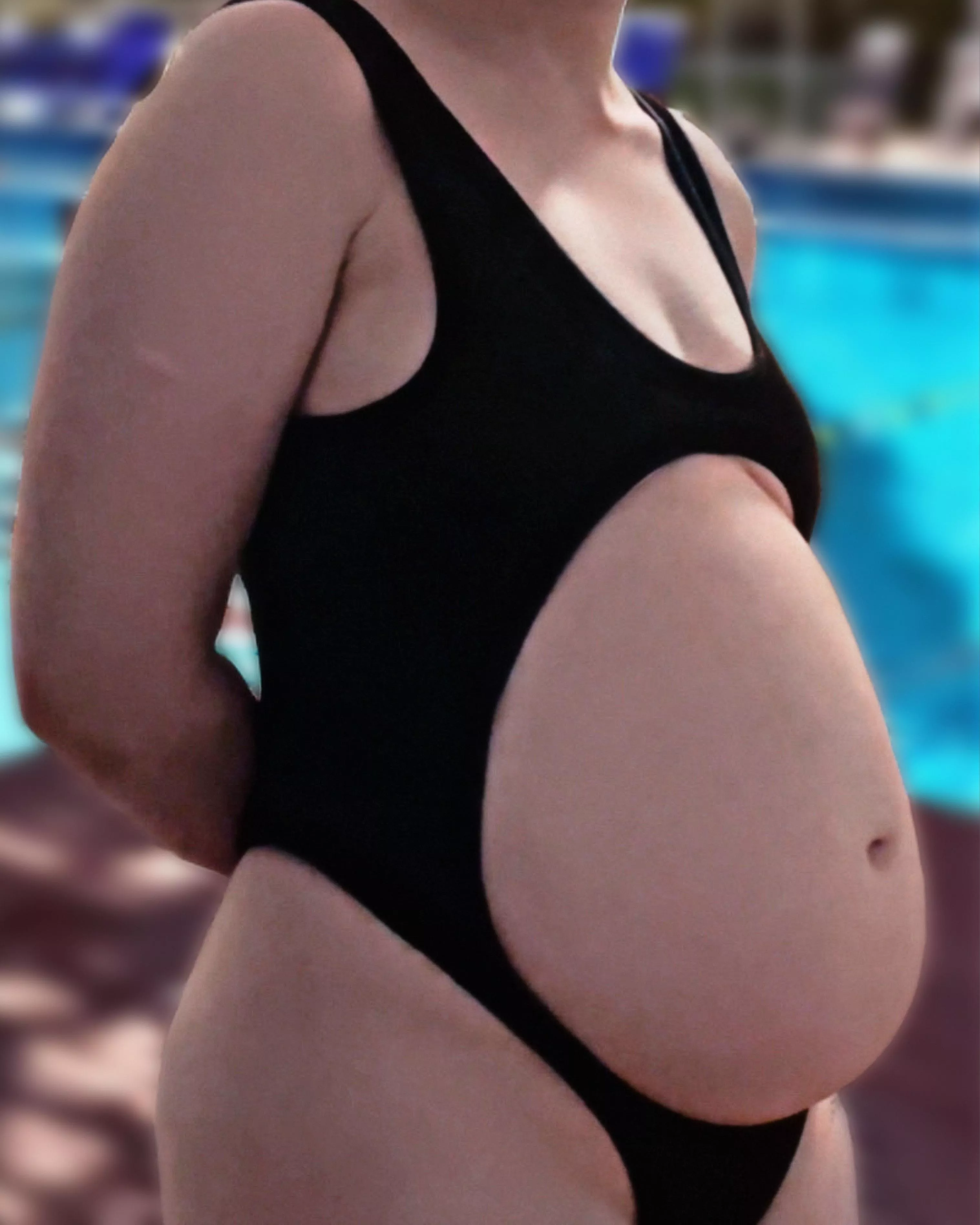 it was a pina colada by the pool kinda day 💕