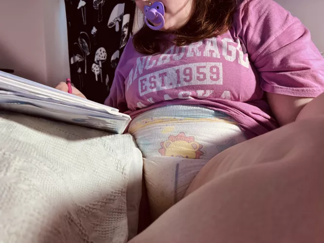 Just in my element 🍼🥰