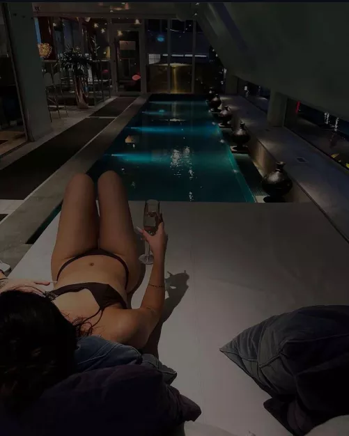 Lets go for a swim babe!