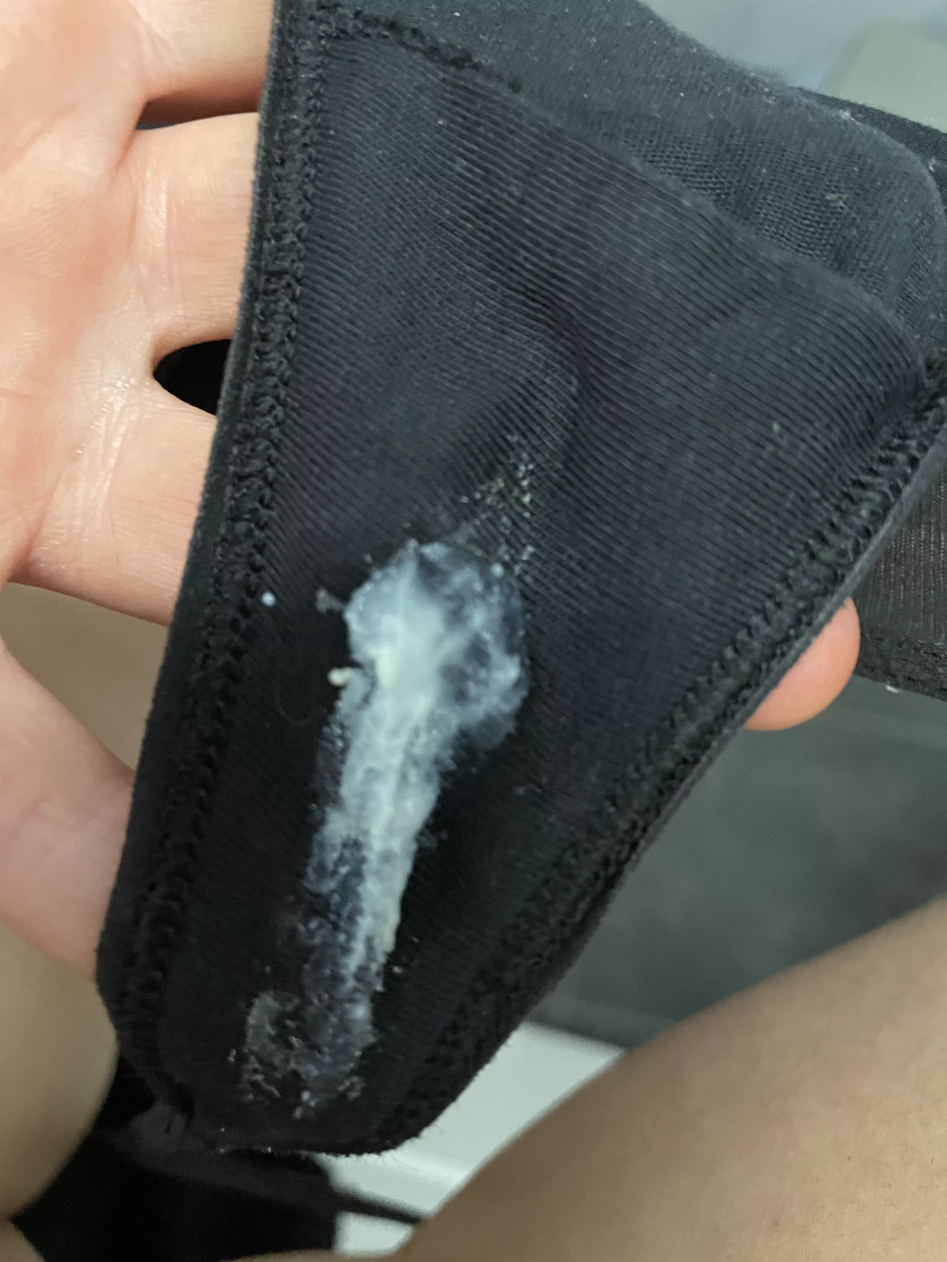 My creamy ovulation panties