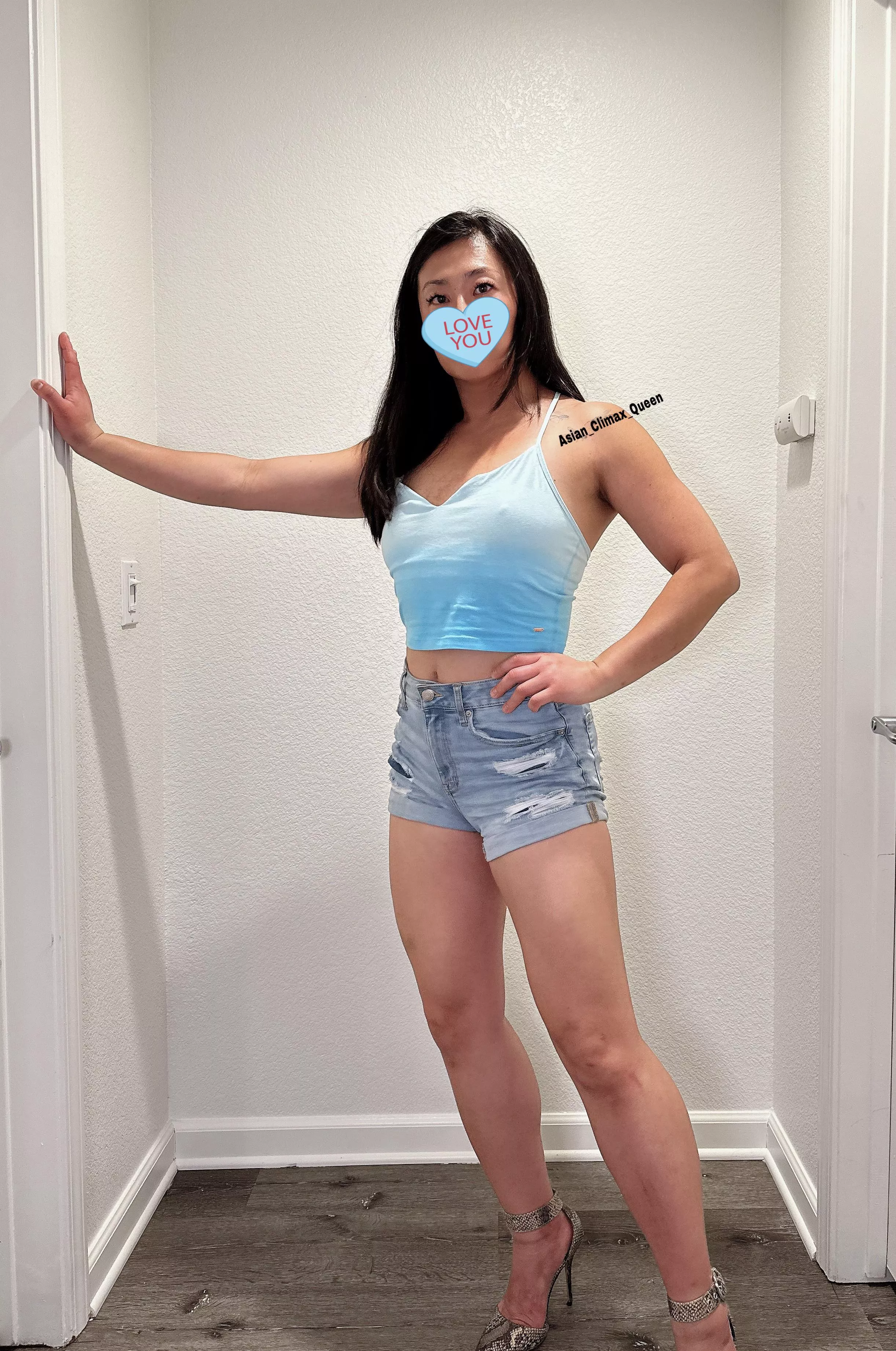 My favorite tank top to go braless in