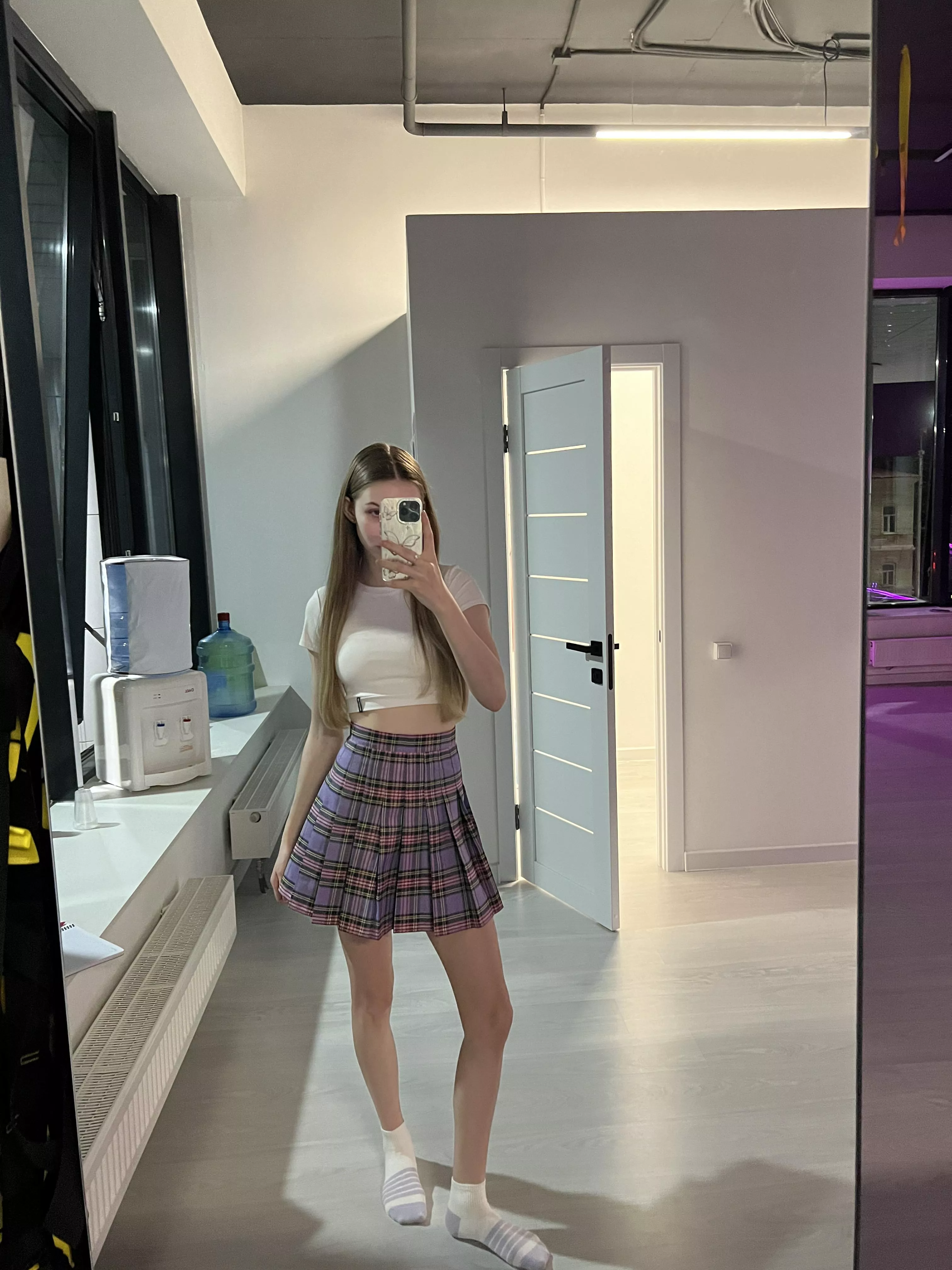 My mirror selfie with in cute summer outfit