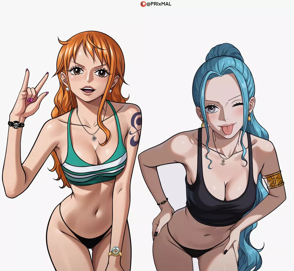 Nami And Vivi [One Piece]