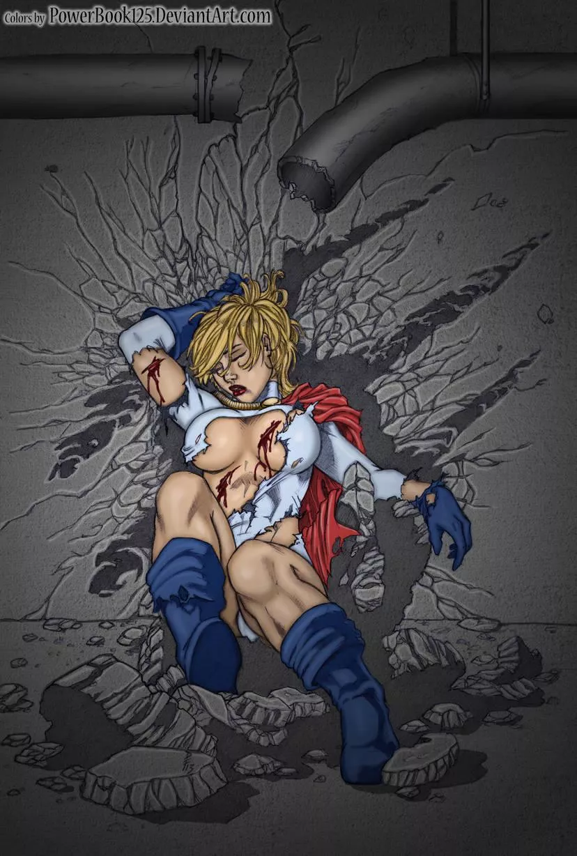 Power Girl Clawed by powerbook125