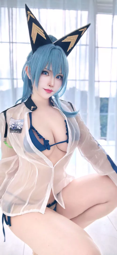 Summer Helm cosplay by kagurayuriacos [Nikke]