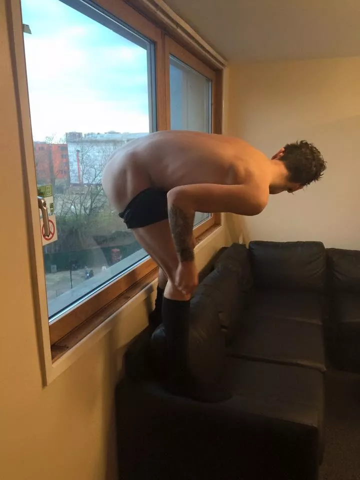 There’s a crack in the window