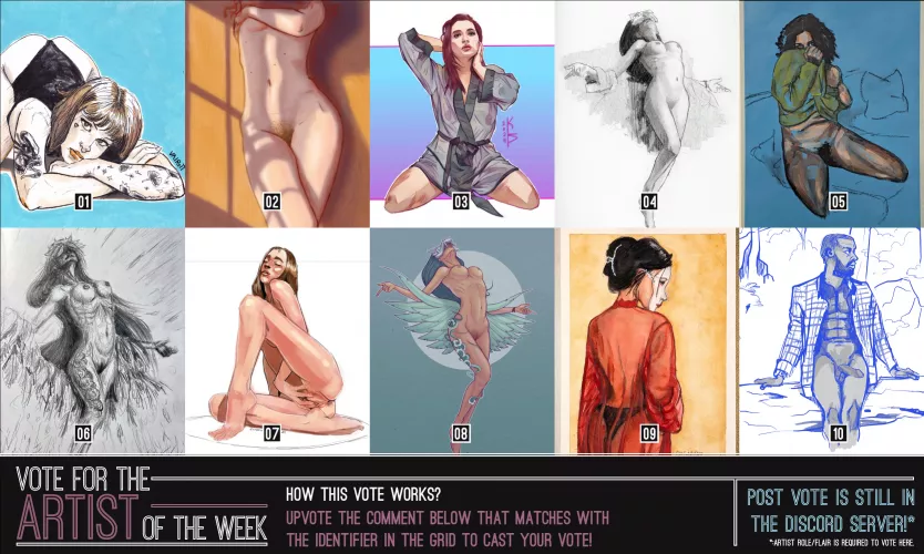 ¡¡Vote for the Artwork & Post of the week!!