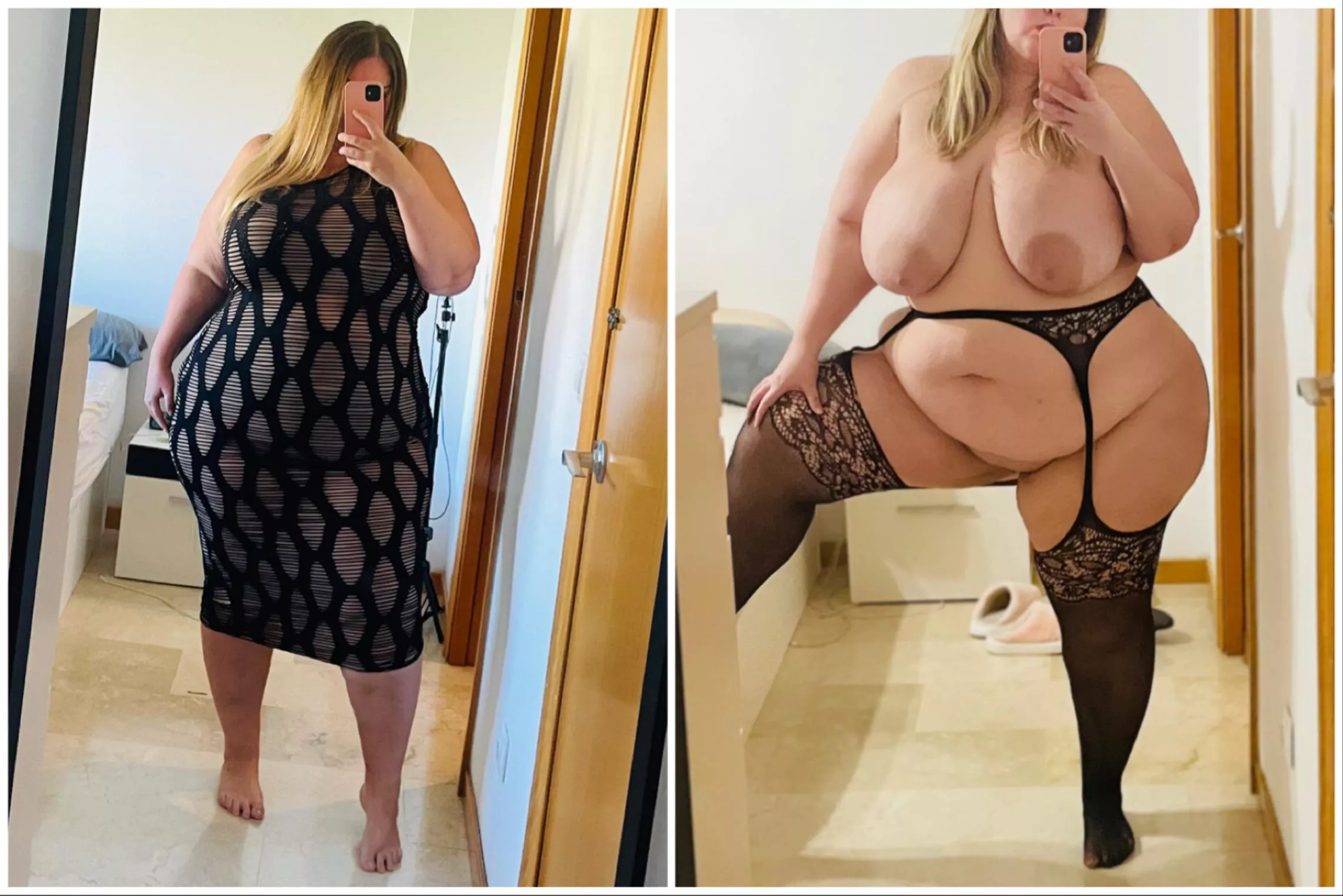 With vs without clothes 