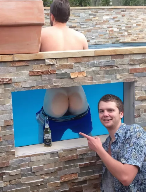 Would absolutely tap that glass