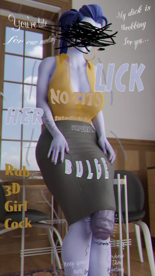 Your Boss has requested that you remain after hours for a bonus... [artist:sourcemaker]