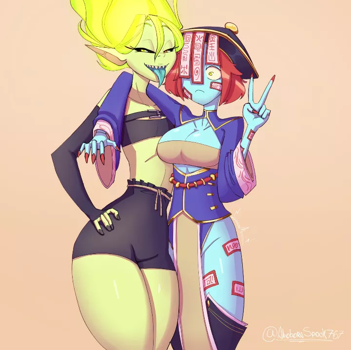 Zombie Friends by @Aboboraspook767