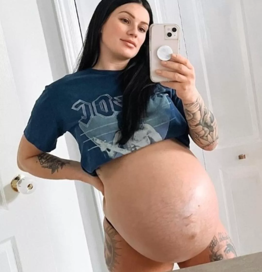 Big beautiful belly with twins