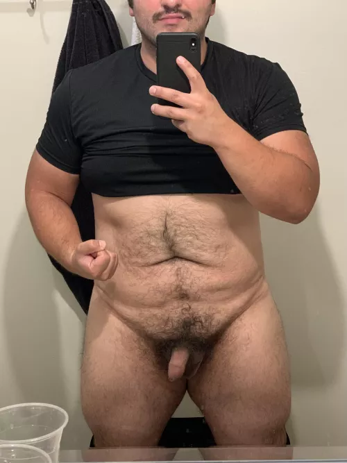 Chubby in all the right places so I’ve been told.. weigh 250lbs so I can toss you around