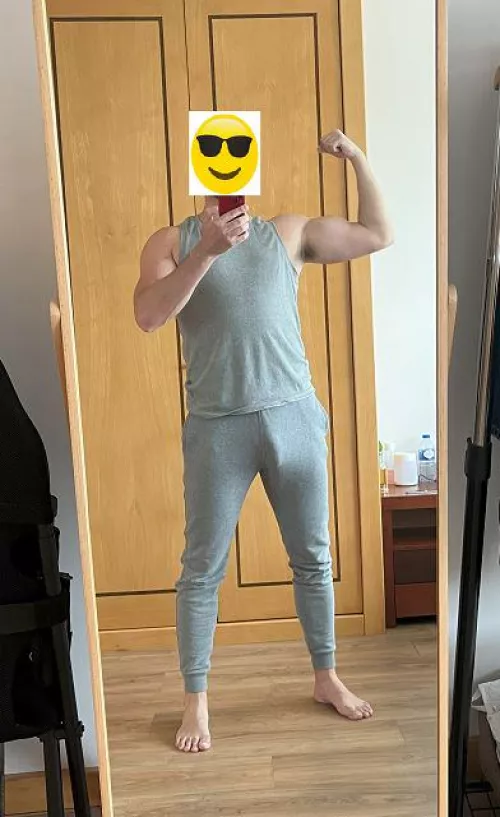 got some stares at the gym