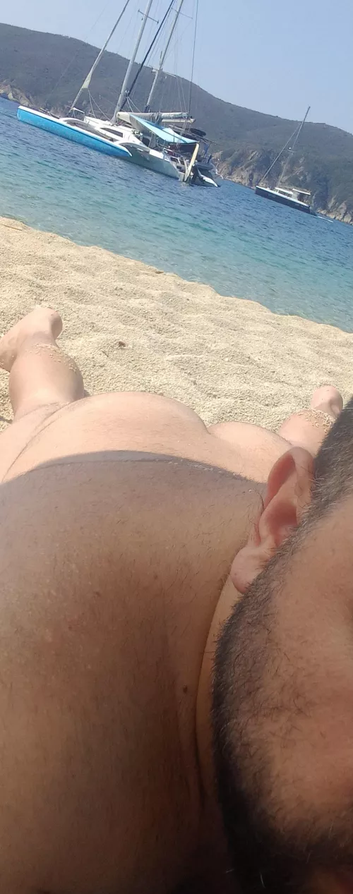 Greece beach first for this season.