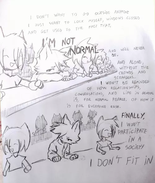 make the world dissapear or dissapear from the world