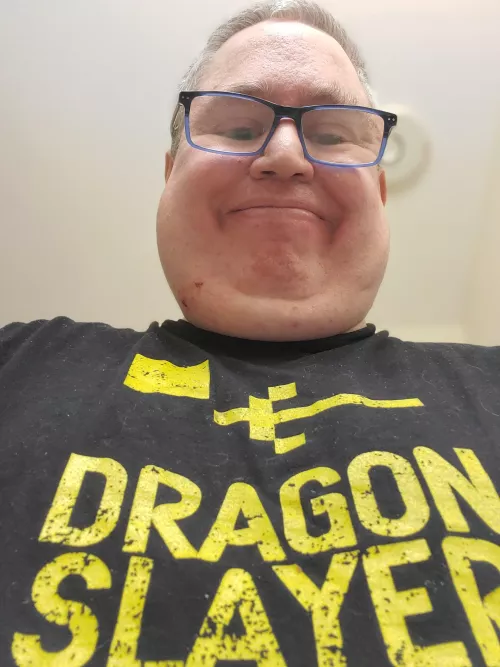 My brother gave me this gaming shirt from Atari 2600's Adventure before he died last year. I still miss him terribly.