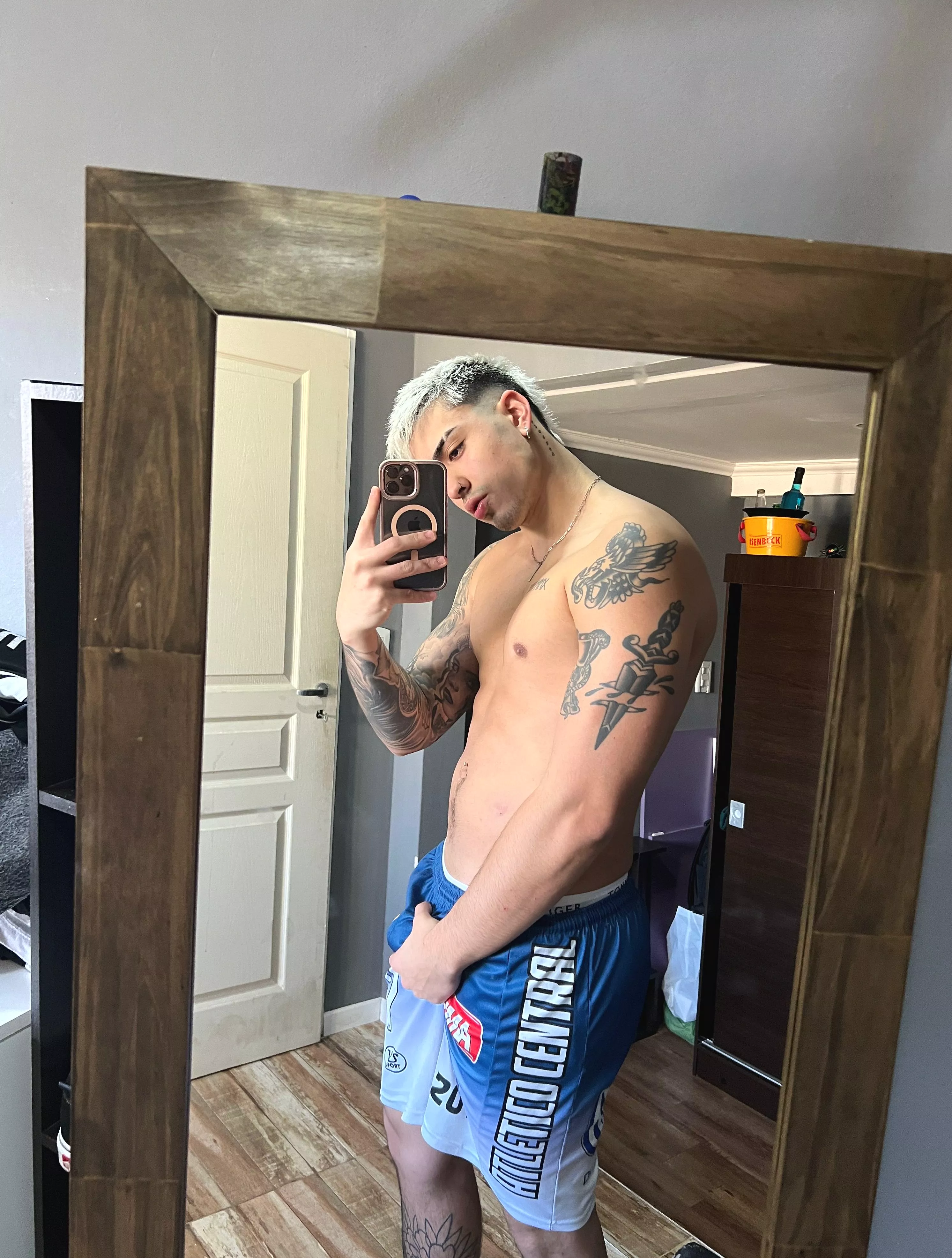 off the pitch, i'm scoring in a whole different way