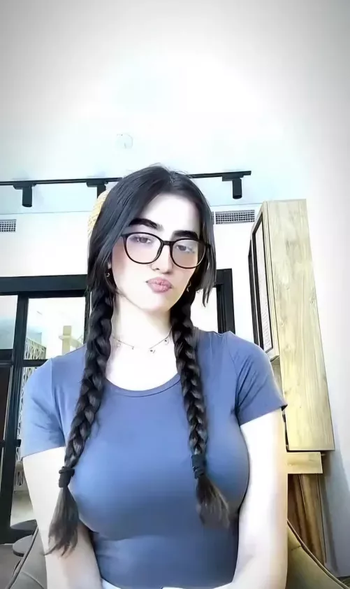 She's 19 but stacked!