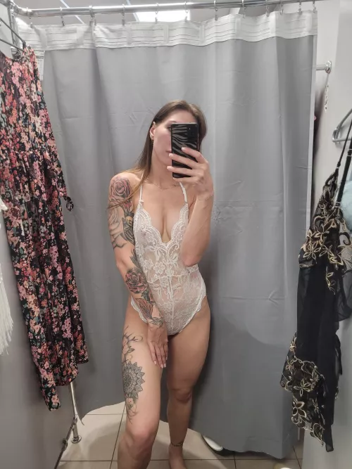 Such a delicate lace bodysuit