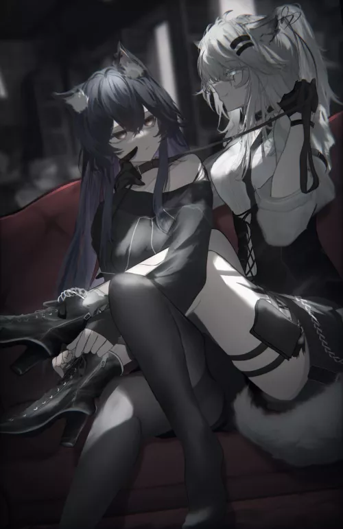 Texas & Lappland [Arknights]