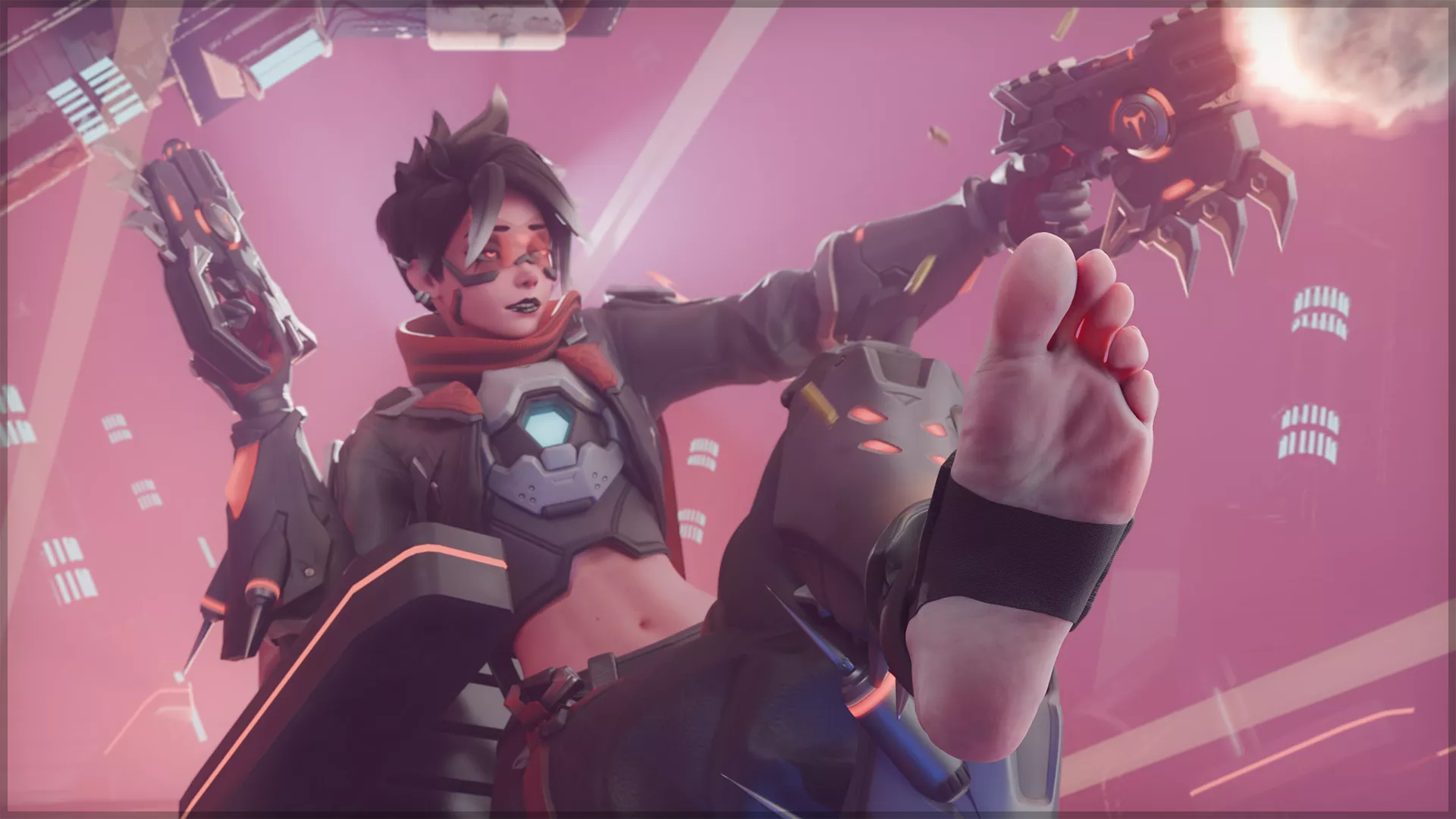 Tracer (Overwatch) [Artist: snacks]