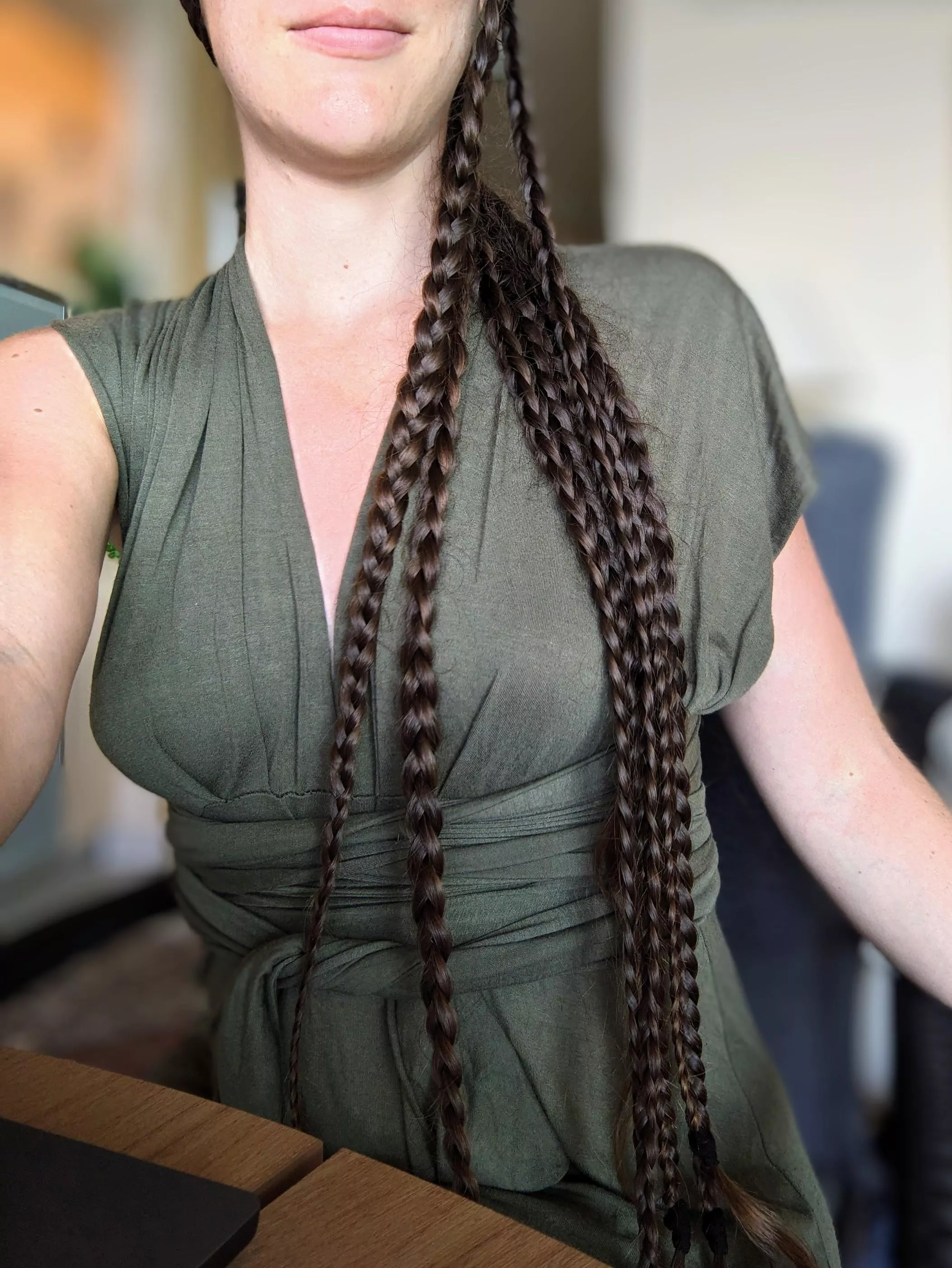 You like long hair, but what about multiple long braids?