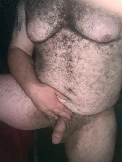 (40) Start with Daddy’s nipples then slide down to the shaft