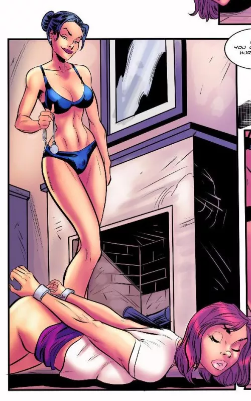 A mistress and her slave