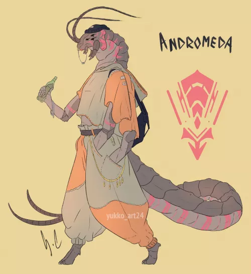 Centipede oc Andromeda🧡